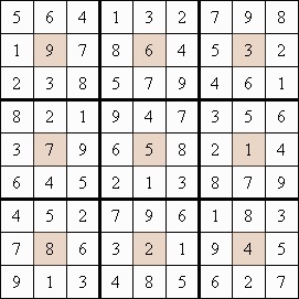 Center Dot Sudoku afdrukken