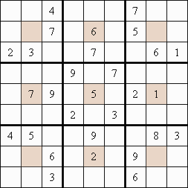 Center Dot Sudoku tips