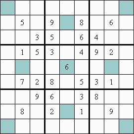 Girandola Sudoku variant
