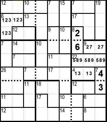 Killer Sudoku Methode